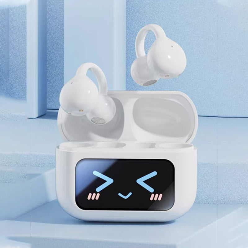 ⏳Begrenzte Zeit 50% Rabatt💥Hightech-Kopfhörer aus dem Jahr 2035🎧Headset mit Ohrclip und intelligentem Farbbildschirm für intelligente Übersetzungen