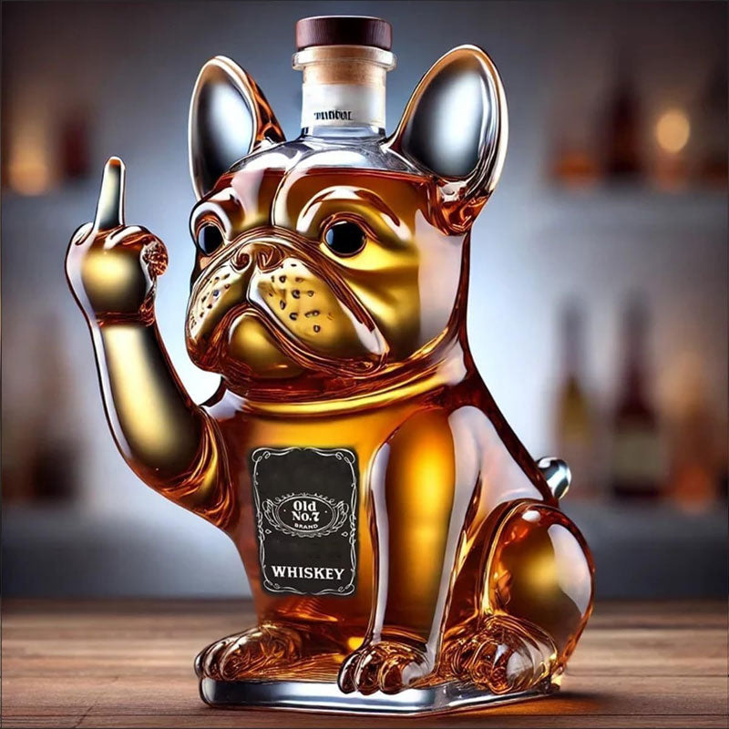 🥃Kreativ geformte Whiskyflasch