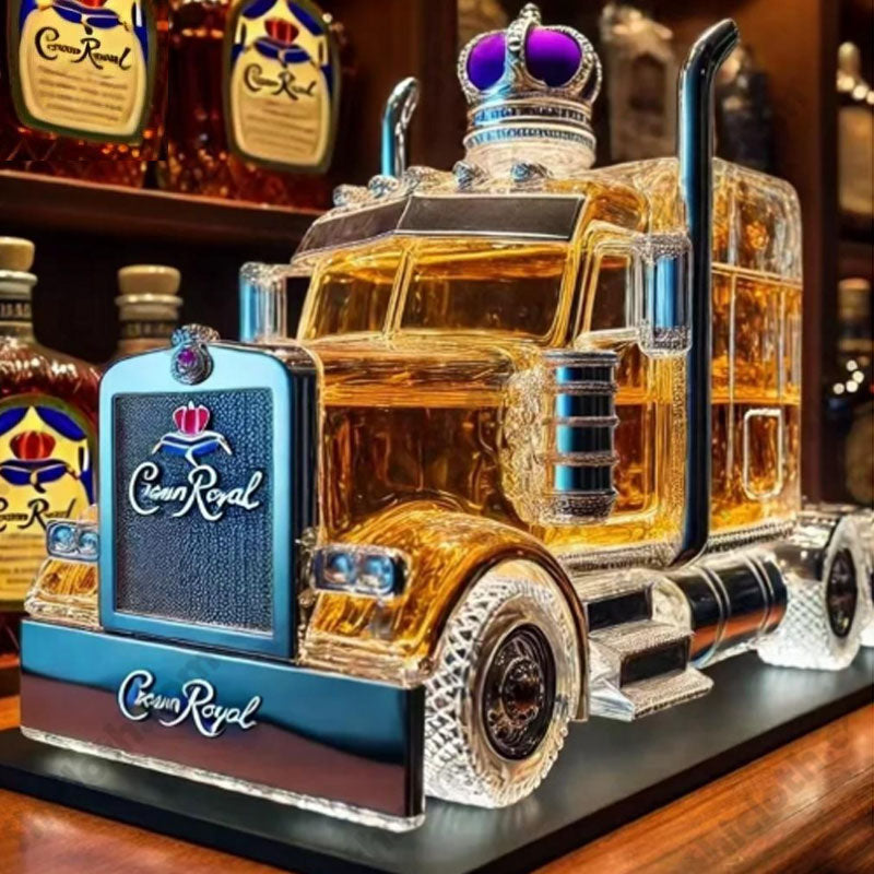🥃Kreativ geformte Whiskyflasch