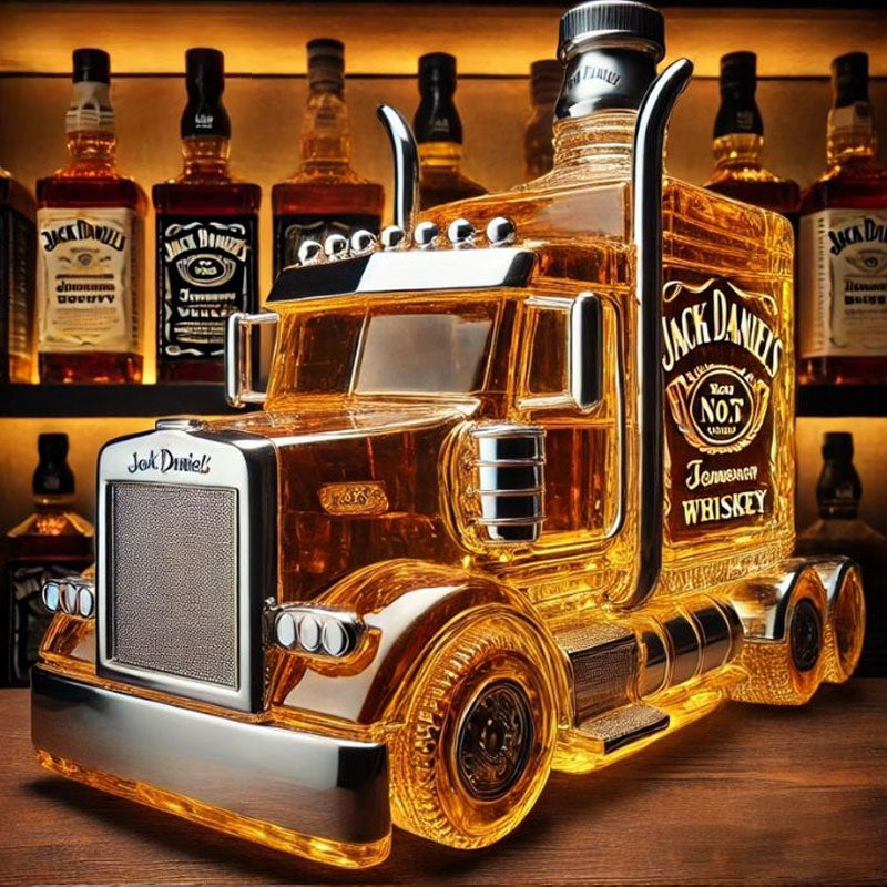 🥃Kreativ geformte Whiskyflasch