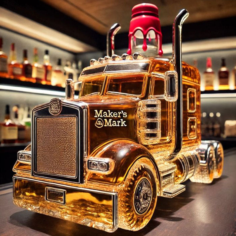 🥃Kreativ geformte Whiskyflasch