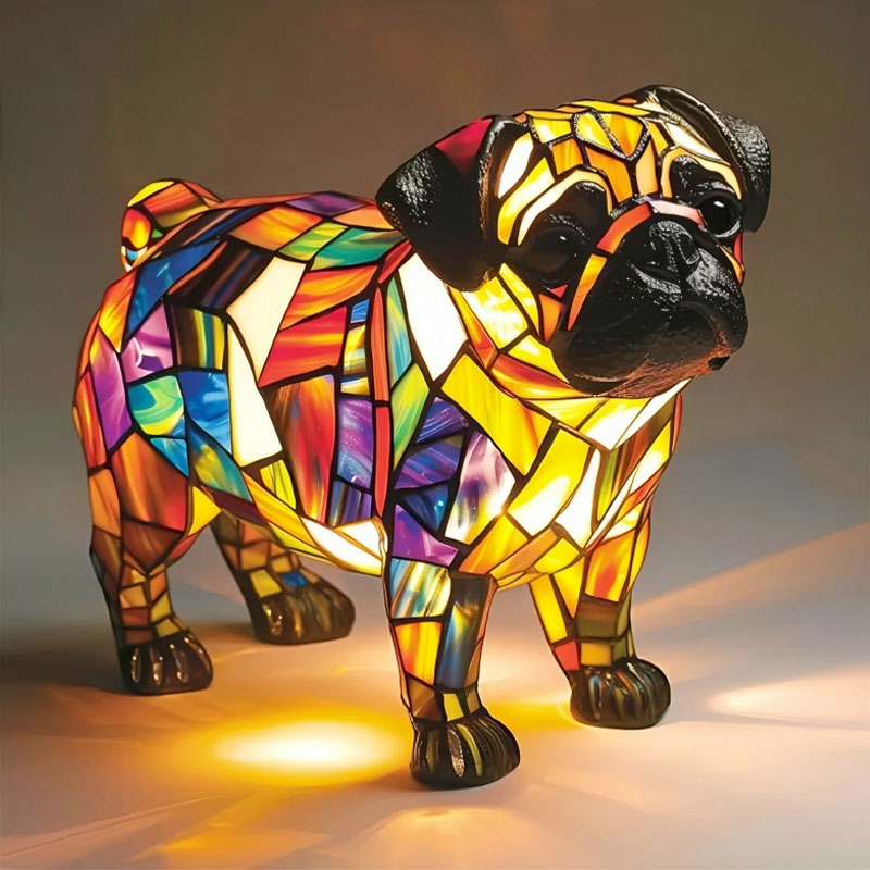 🐶 Buntes Haustier-Nachtlicht✨