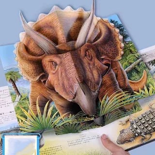 ⏰Wöchentliche Sonderaktion: 60% Rabatt🦖3D-Enzyklopädie Prehistorica Dinosaurs📙HARDCOVE
