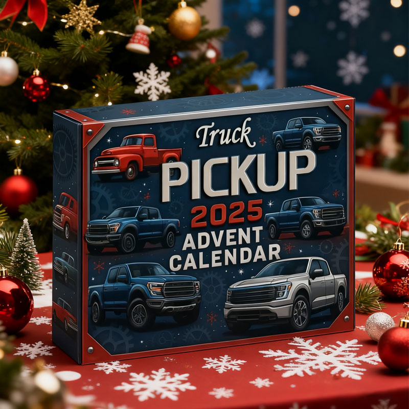 Adventskalender für Pickup-Lkw