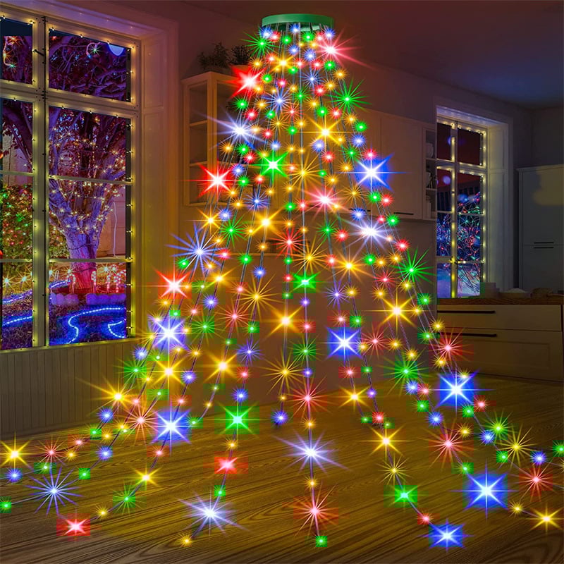 🔥Weihnachtsbaum-Beleuchtung mit Ring