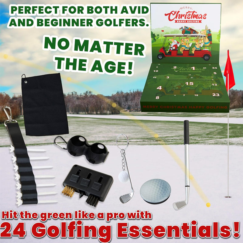🎄 Adventskalender „24 Tage voller Golfvergnügen“ ⛳