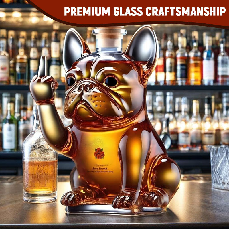 🥃Kreativ geformte Whiskyflasch
