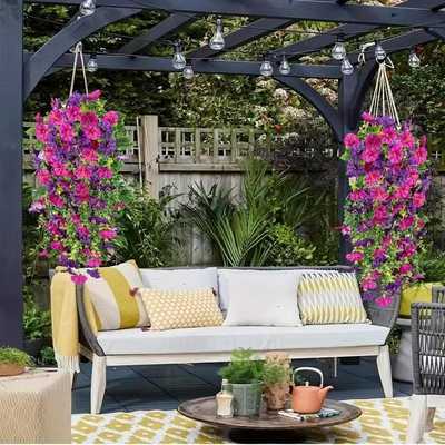Perfekte Gartendekoration - 🌺 Simulation Eukalyptus Petunia Rebe