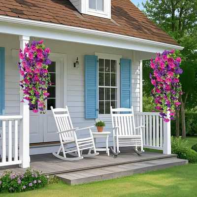 Perfekte Gartendekoration - 🌺 Simulation Eukalyptus Petunia Rebe
