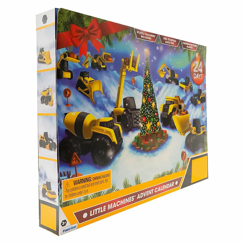 🎄24-tägiger Countdown-Kalender mit LKW auf dem Weg zu Weihnachten