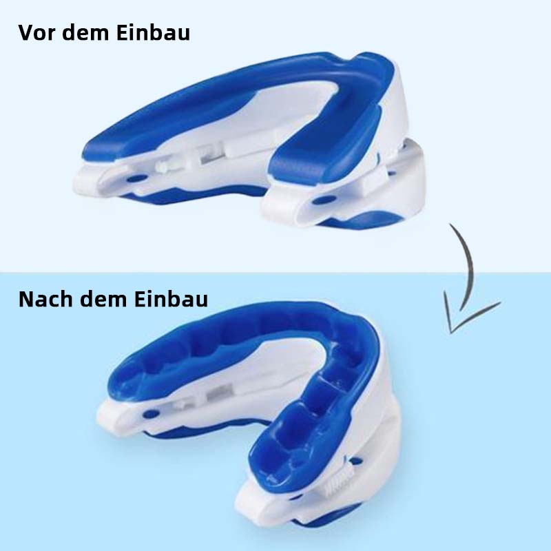 Einstellbare Silikon-Schnarchstopper, Nachtschutz vor Zähneknirschen