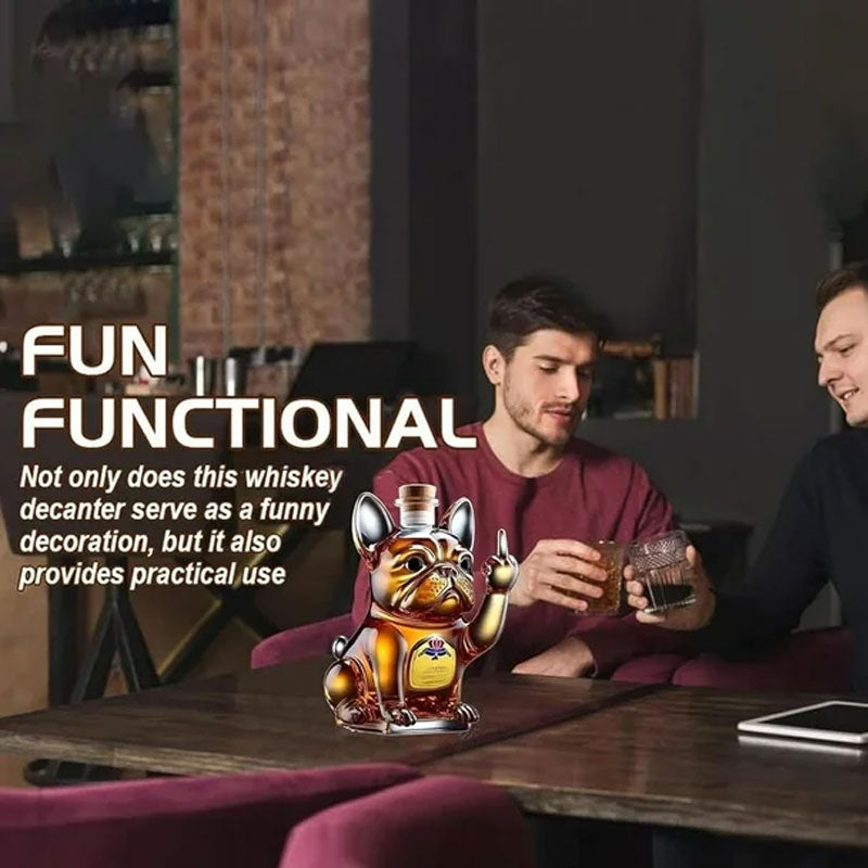 🥃Kreativ geformte Whiskyflasch