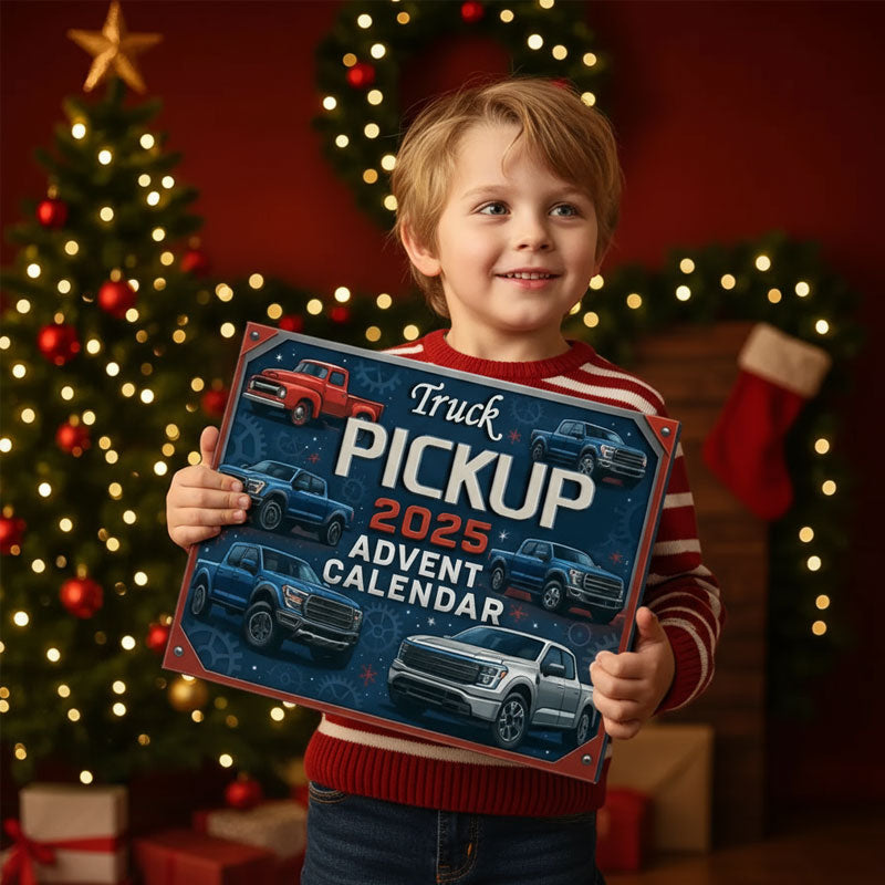 Adventskalender für Pickup-Lkw