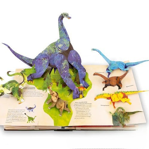 ⏰Wöchentliche Sonderaktion: 60% Rabatt🦖3D-Enzyklopädie Prehistorica Dinosaurs📙HARDCOVE