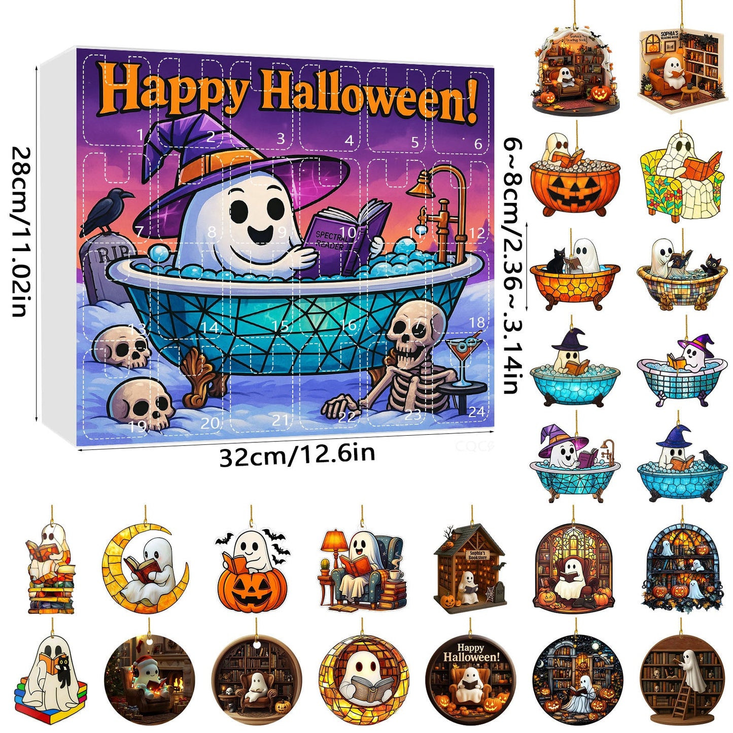 🎃 Happy Halloween! Geheimnisvoller Geister-Adventskalender 🎃
