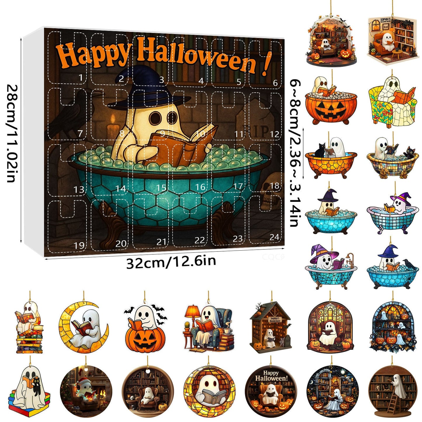 🎃 Happy Halloween! Geheimnisvoller Geister-Adventskalender 🎃