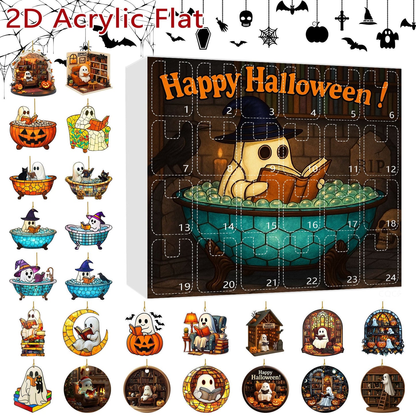 🎃 Happy Halloween! Geheimnisvoller Geister-Adventskalender 🎃