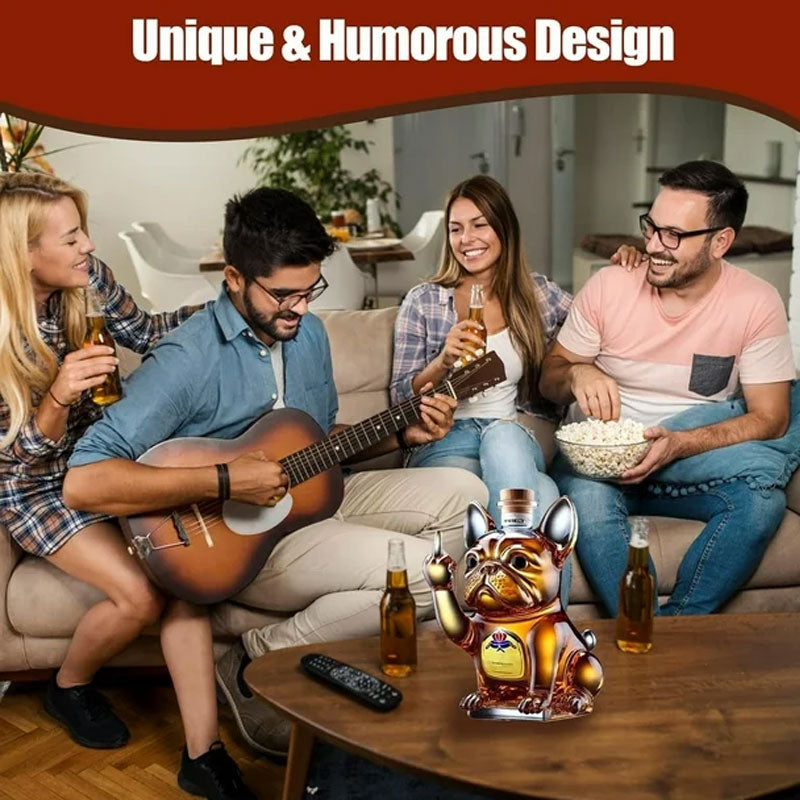 🥃Kreativ geformte Whiskyflasch