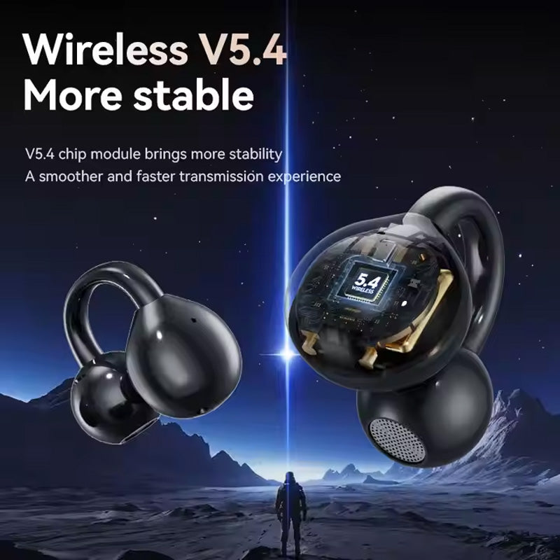 ⏳Begrenzte Zeit 50% Rabatt💥Hightech-Kopfhörer aus dem Jahr 2035🎧Headset mit Ohrclip und intelligentem Farbbildschirm für intelligente Übersetzungen