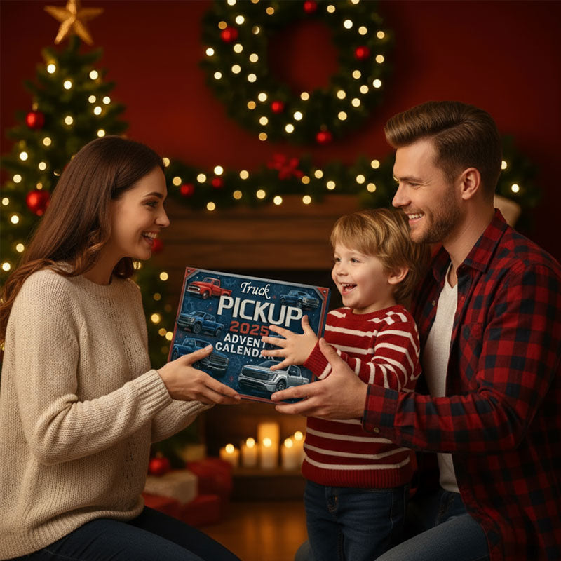 Adventskalender für Pickup-Lkw