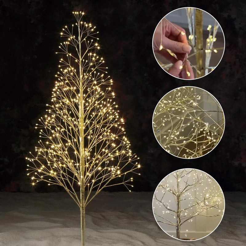 🎄✨LED-beleuchteter Weihnachtsbaum mit Zweigen