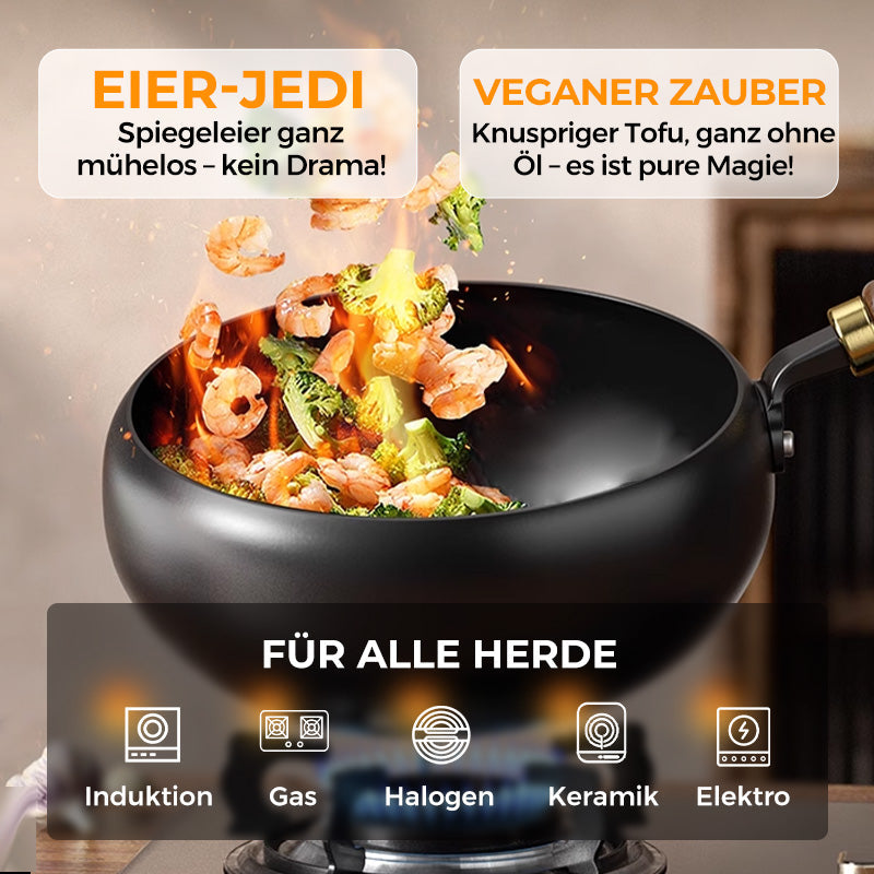 ✨LETZTER TAG VERKAUF 50% RABATT✨Unbeschichteter dicker Eisentopf