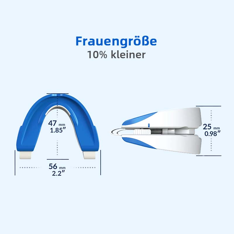 Einstellbare Silikon-Schnarchstopper, Nachtschutz vor Zähneknirschen
