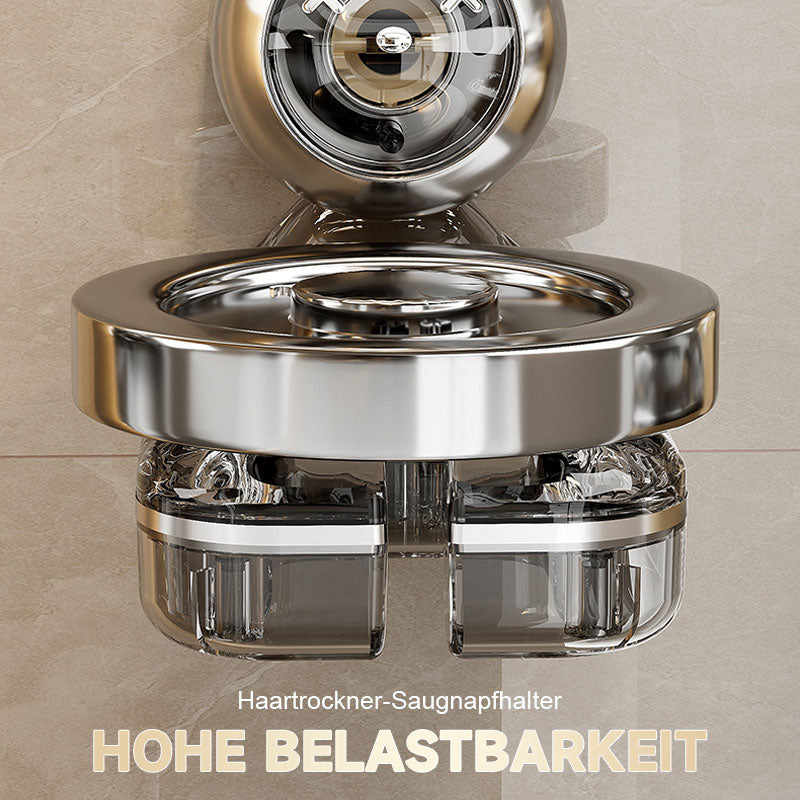 🛁 Lochfreier Saugnapfhalter für Haartrockner 🎉