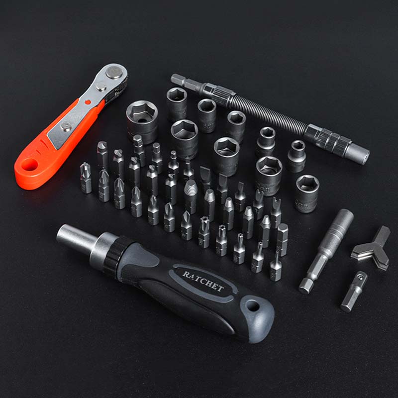 ✨ 48-in-1 Ratschen-Schraubendreher-Set – Ein Set für alles, Reparaturen leicht gemacht! 🔧