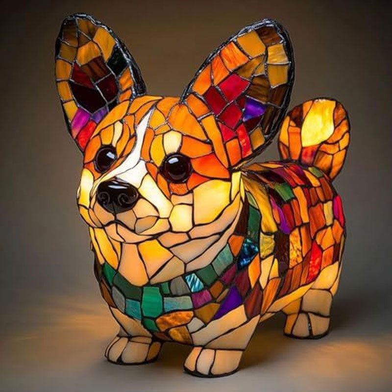 🐶 Buntes Haustier-Nachtlicht✨