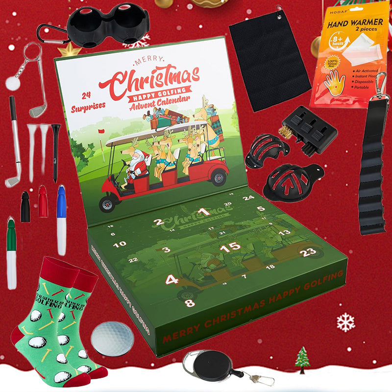🎄 Adventskalender „24 Tage voller Golfvergnügen“ ⛳