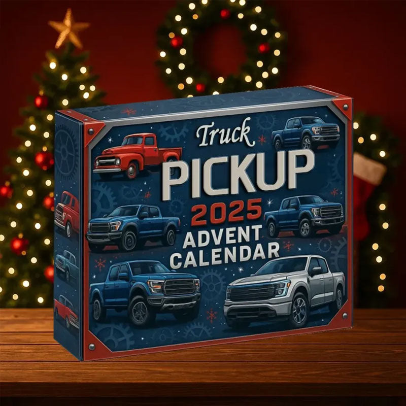 Adventskalender für Pickup-Lkw