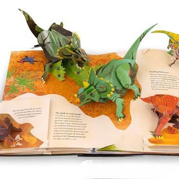 ⏰Wöchentliche Sonderaktion: 60% Rabatt🦖3D-Enzyklopädie Prehistorica Dinosaurs📙HARDCOVE