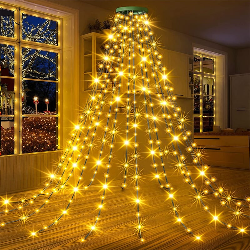 🔥Weihnachtsbaum-Beleuchtung mit Ring