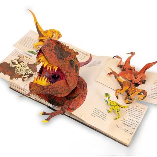 ⏰Wöchentliche Sonderaktion: 60% Rabatt🦖3D-Enzyklopädie Prehistorica Dinosaurs📙HARDCOVE