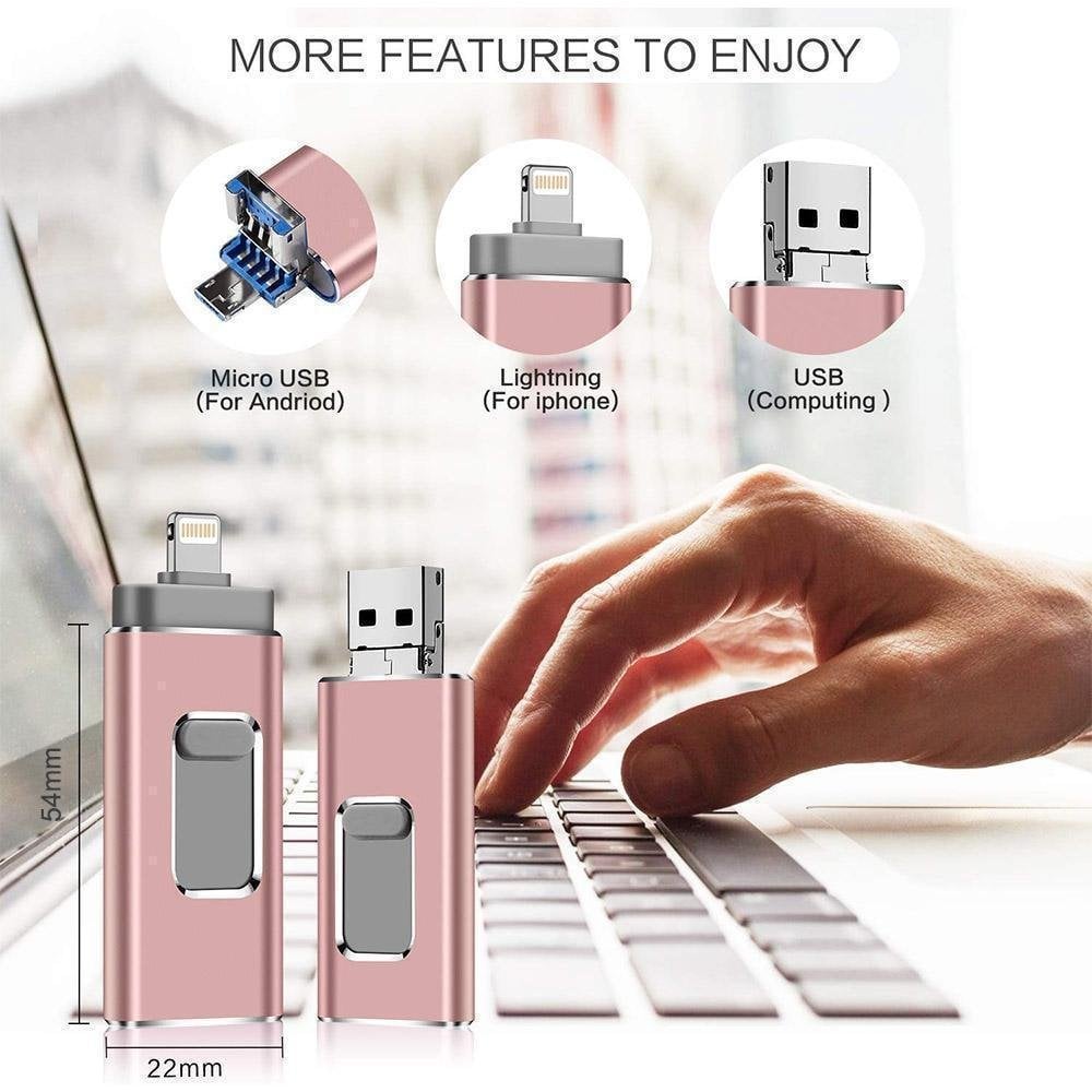 4 in 1 USB-Speicher - blitzschnelle Bildübertragung