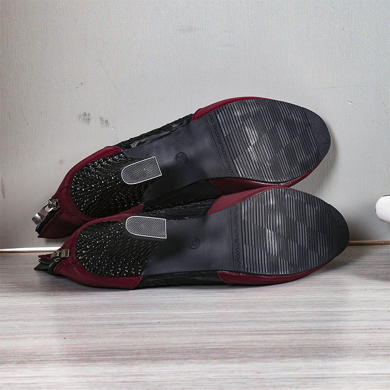 Damen High Heels mit eleganter Spitze für den Sommer/Women's high heels with elegant lace for summer