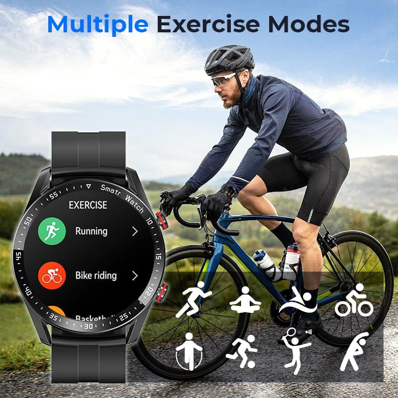 Neue multifunktionale Smartwatch - unterstützt iOS und Android