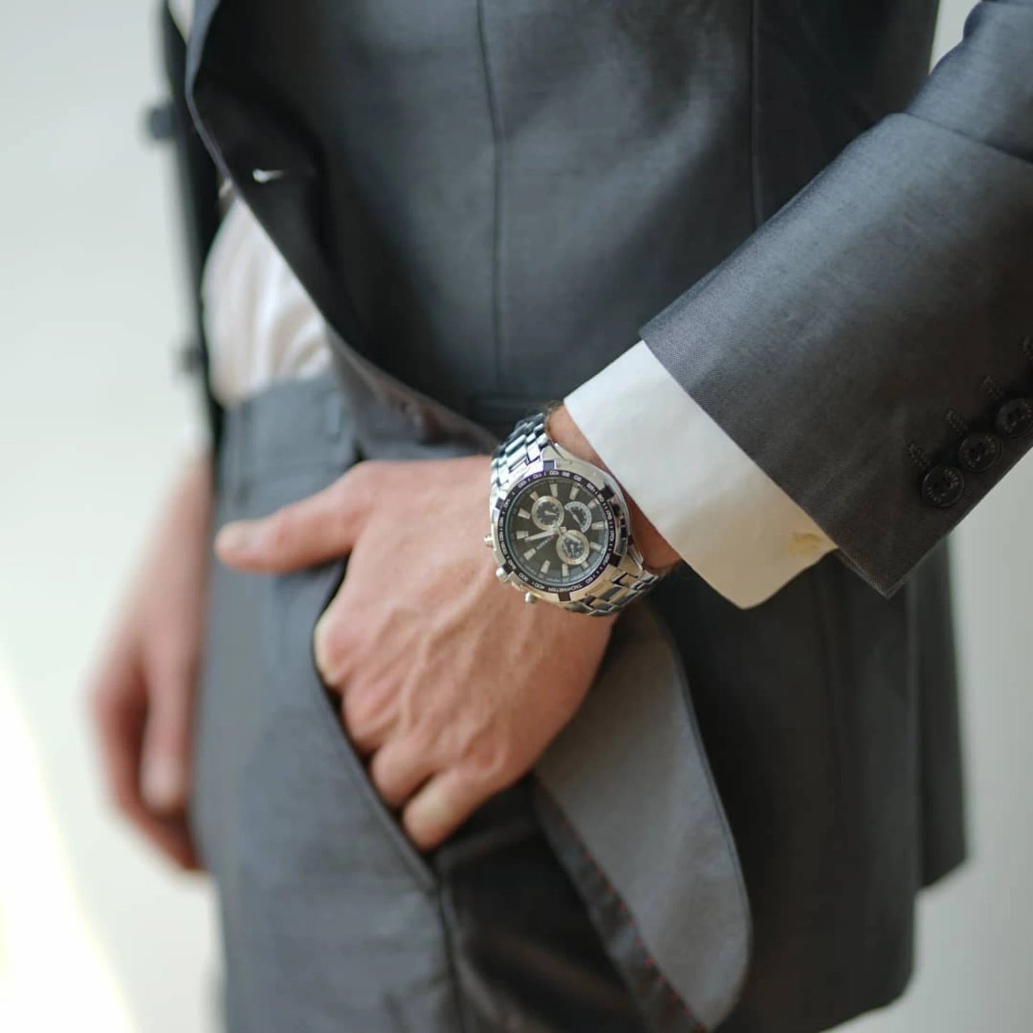 Wasserdichte Quarzuhr Für Herren