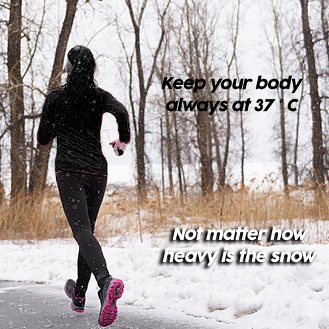 Nahtlose elastische Thermounterwäsch