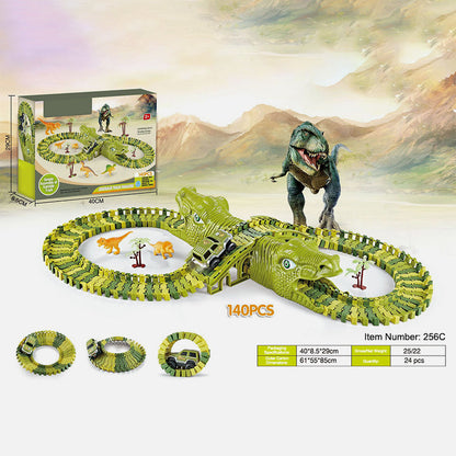 Elektrisches Spielzeug-Set Dinosaurierbah