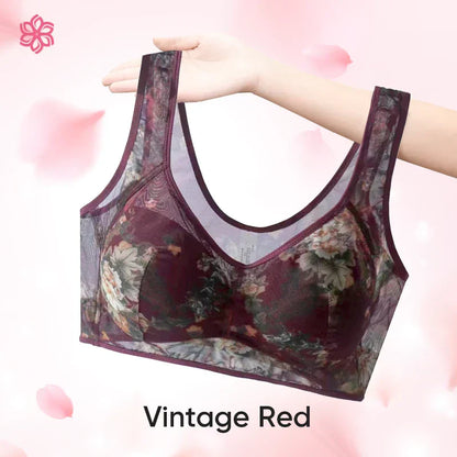 [Rich womenswear] - Ice Silk Lace Everyday Cooling Comfort BH