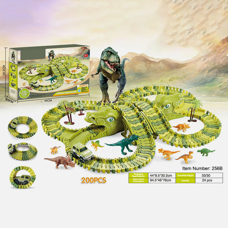 Elektrisches Spielzeug-Set Dinosaurierbah