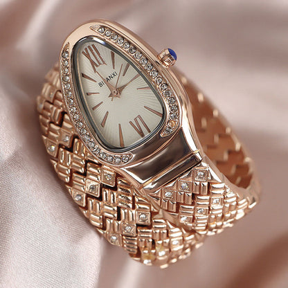 Schlangenförmige Uhr