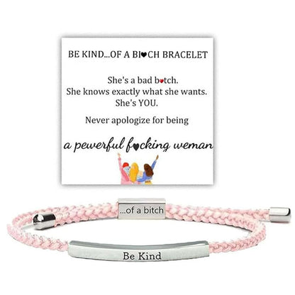 Armbånd i rustfritt stål med flettet design