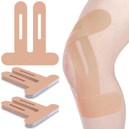 [Knieschoner für den Sport | Atmungsaktive und wasserdichte, vorgeschnittene Bänder]