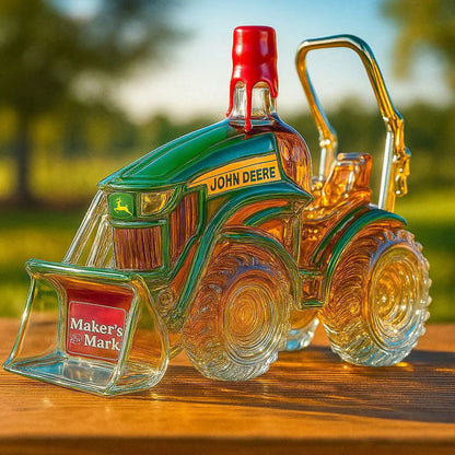 🥃Kreativ geformte Whiskyflasch