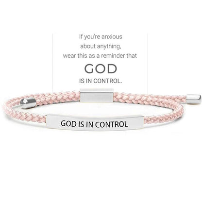 Armbånd i rustfritt stål med flettet design