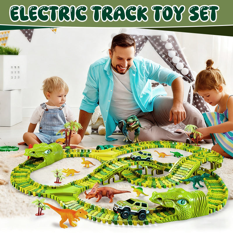 Elektrisches Spielzeug-Set Dinosaurierbah