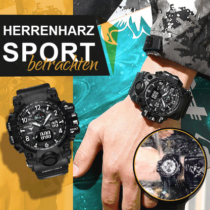 Multifunktionale Elektronische Herren-Outdoor-Uhr